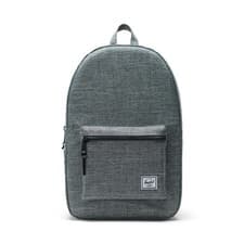 Image of Herschel Supply Co Settlement Backpack 23L - Raven X Grey - Free Water Bottle