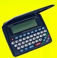 Image of SEIKO ER-3200 BOXED OXFORD CROSSWORD SOLVER THESAURUS SPELLCHECKER CALCULATOR