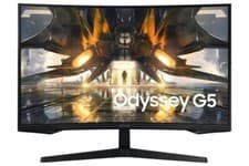 Image of ** New Samsung Odyssey G5 32" LS32AG550EUXXU Curved Gaming Monitor - Black**