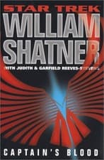Image of CAPTAIN'S BLOOD (STAR TREK) By William Shatner & Judith Reeves-stevens BRAND NEW