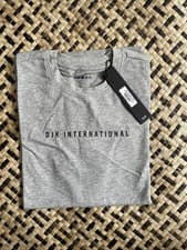 Image of DJK Core Logo Grey Tshirt Size Large New With Tags
