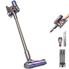 Image of Dyson V8 Cordless Stick Vacuum Cleaner Upright Handheld Animal - Silver/Nickel
