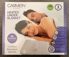 Image of Carmen C81193 Double Heated Under Blanket with Overheat Protection