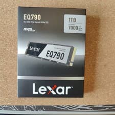 Image of Lexar EQ790 1TB M.2 2280 PCIe Gen4x4 NVMe Internal Boxed Barely Used
