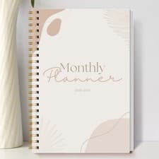 Image of A5 Weekly Monthly Planner 2026 2027 January December Spiral Organizer NotebookUK