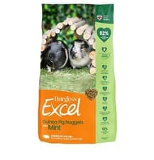 Image of Burgess Excel Adult Guinea Pig Nuggets With Mint - 10kg Free Delivery