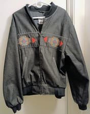 Image of Very Rare Vintage "Pioneer Western Wear Brand" Leather Jacket.