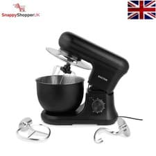 Image of Salter Retro Cream Stand Mixer 1200W 5L Stainless Steel Bowl 6 Speed New