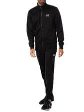 Image of EA7 Men's Logo Zip Tracksuit, Black