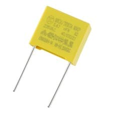Image of Capacitors Polypropylene Film 0.47uF 275VAC X2 MKP Low Frequency Loss