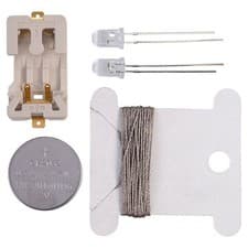 Image of Light Stitches Conductive Thread Kit Yellow LEDs