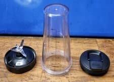 Image of Ninja 3-in-1 Food Processor / Pro-Extractor,Slim Cup & Lid BN800UK (never used)