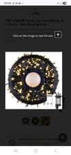 Image of Twinkle Christmas Tree Lights And Led Battery Operated