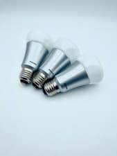 Image of Philips Hue E27 White & Colour Ambiance Smart LED Light Bulbs 3x Pack