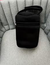 Image of Tommee Tippee Insulated Bottle Bag Black Thermal Travel Food Warmer Bag Pouch