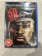 Image of Bulletproof 50 Cent Sony PlayStation 2, 2005, PAL Version Factory Sealed
