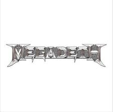 Image of MEGADETH Metal Pin Badge: CHROME LOGO: Official Merchandise fan gift £pba