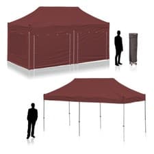 Image of Commercial POP-UP Gazebo 6x3 m PROTEX®40 by Sun Leisure Instant Shelter Marquee