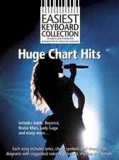 Image of Easiest Keyboard Collection: Huge Chart Hits Book [Softcover] Keyboard Wise Publ