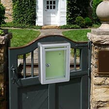 Image of Suggestion Box Donation Box Clear Letter Box Multifuctional Ballot Box Wall