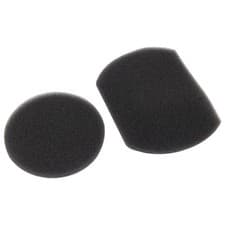 Image of Draper Foam Filter Replacement Vacuum Cleaner Hoover Accessory For 24392 - Black
