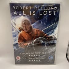 Image of All is lost DVD Robert Redford J.C. Chandor Original UK Release New Sealed R2
