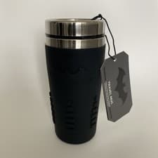 Image of Batman Travel Mug 450ml Stainless Steel Silicone Sleeve PALADONE