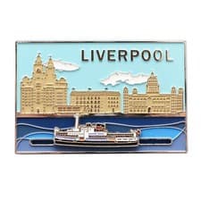 Image of Liverpool Waterfront Slider Fridge Magnet