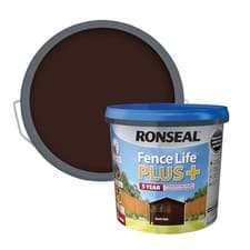 Image of Ronseal RSLFLPPS5L 5 Litre Fence Life  Assorted Style Names , Colour Names 
