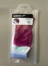 Image of Speedo Multi Colour Silicone Cap Blue/Purple Blue/Purple New Swimming Diving