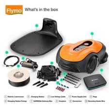 Image of FLYMO UltraLife 1500 m²  Cordless Robotic Lawnmower - 970715201