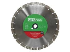 Image of CorePlus - GP350 General-Purpose Hybrid Turbo Diamond Blade 350mm