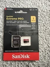 Image of SanDisk Extreme Pro 1TB MicroSDXC U3 A2 V30 UHS-I Memory Card 200mb/S & Adapter