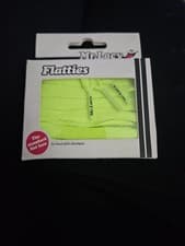 Image of Mr Lacy Flatties 130cm Shoe Laces in Neon Lime Yellow