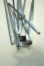 Image of Aluminium Square Bar 1 3/4" x 1 3/4" x 1000mm  6082