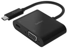 Image of USB-C to VGA & Charge Adaptor - AVC001BTBK