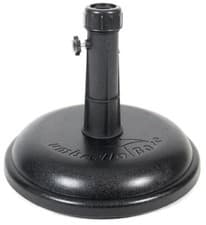 Image of 16.4kg Concrete & Alloy Steel Parasol Base 40cm Patio Umbrella Stand for Garden