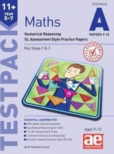 Image of 11+ Maths Year 5-7 Testpack A Papers 9-12 - 9781910106907