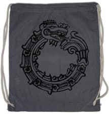 Image of AZTEC SNAKE Drawstring Bag Indians Culture Civilization Mayans Religion