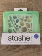 Image of Stasher Sandwich Bag – Reusable Silicone Food Storage & Freezer Bag 440ml