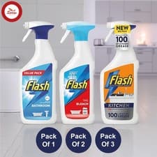 Image of Flash Cleaning Spray 500ml | Powerful Cleaner for Tough Stains & Germs,Degreaser