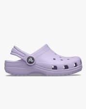 Image of Crocs Classic Clogs lilac lavender Junior UK J 2 EUR 33 34 new girls kids BNWT 