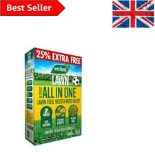 Image of Aftercut All In One – Lawn Feed with Weed & Moss Killer, 80m² + 25%