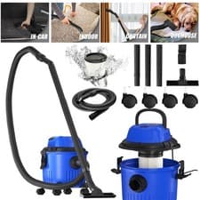 Image of DayPlus Wet & Dry Industrial Vacuum Cleaner 4800W Powerful 16Kpa Suction 15L Bag