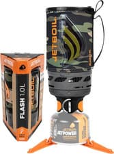 Image of Flash Portable Fast Boil Stove for Camping and Backpacking with 1-Step Auto Igni