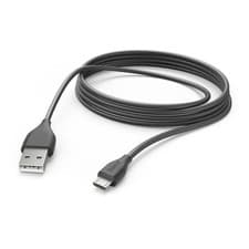 Image of Hama Micro-USB Cable (USB-A 2.0 Male to Micro-USB Charging Cable,High Speed Data