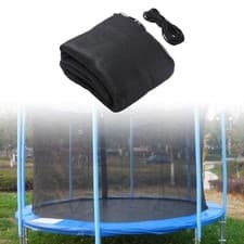 Image of Trampoline Replacement Netting Protective Enclosure Net Accessory Mesh Guard