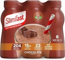 Image of SlimFast Ready To Drink Shake Meal Replacement Shakes for Weight Loss 6 x 325 ml