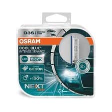 Image of OSRAM D3S Cool Blue Intense Xenarc Next Gen Xenon Car Bulb (Twin) 66340CBN-HCB