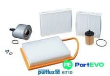 Image of PURFLUX FILTER SET KIT1D FOR CITROËN PEUGEOT